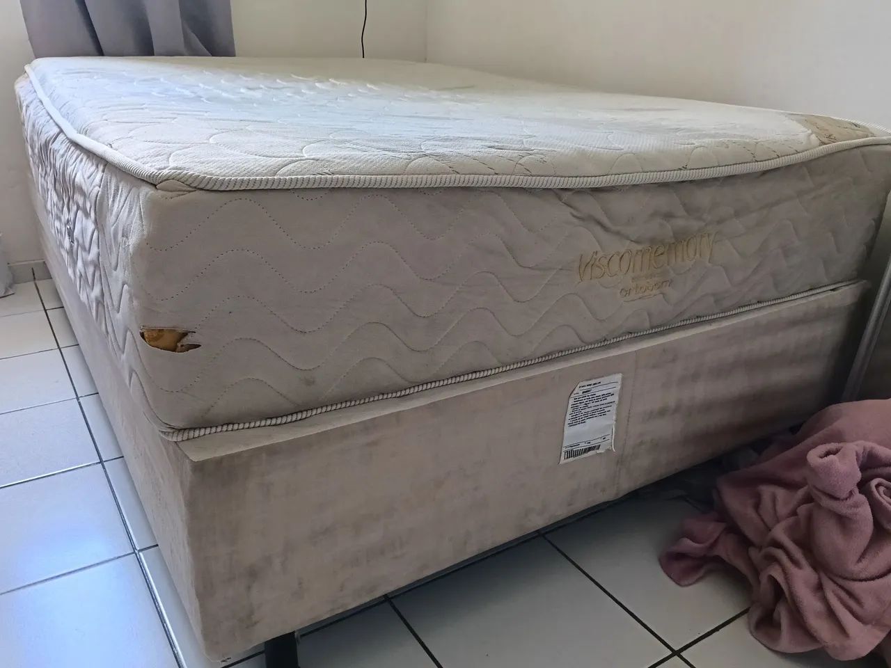 Cama box+ Colchão Casal - Foto 2