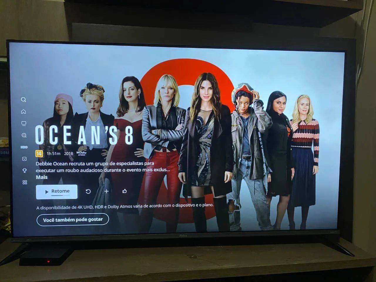 TV 55 Polegadas 4K  - Foto 2
