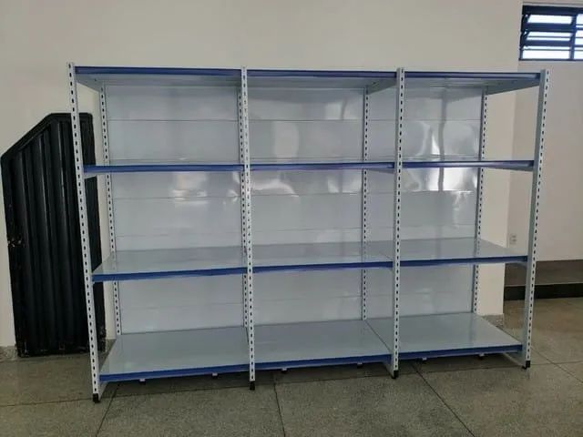 Rack Gôndola Parede  2,00m com 4 Prateleiras