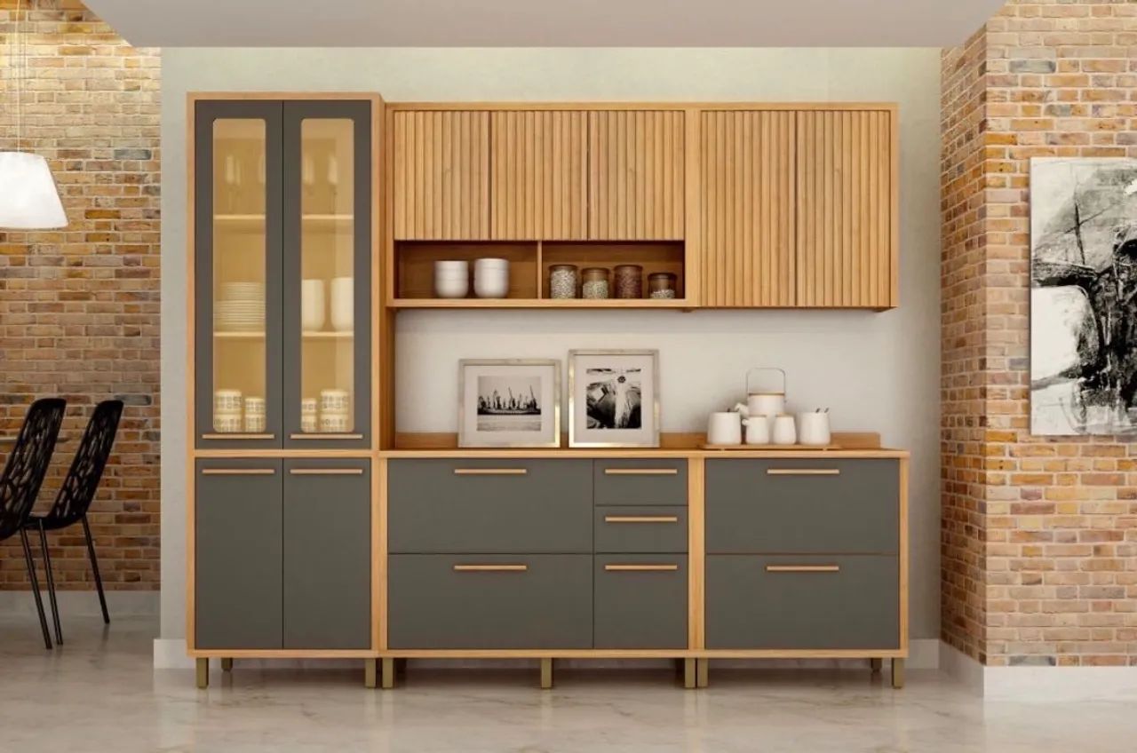 Cozinha modulada Torino Valdemoveis, 5 Peças - Entrega Imediata; - Foto 3