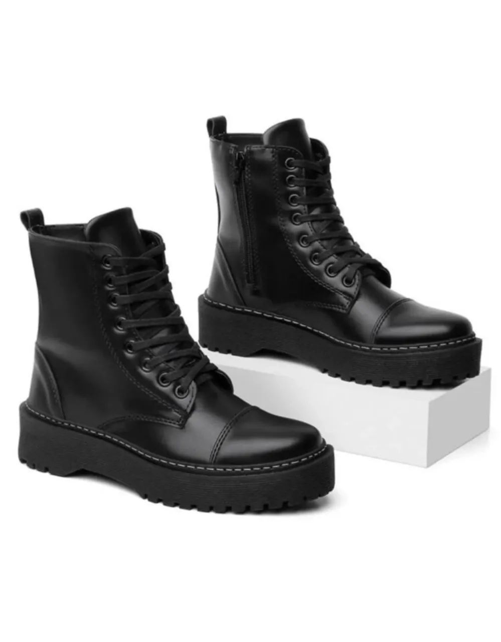 Vendo um coturno e uma bota, n37