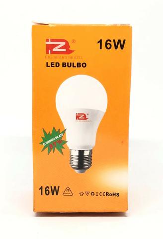 Lâmpada 16w Bulbo Led Super Branca Bivolt Econômica Big Beard Brasil Nova na Caixa