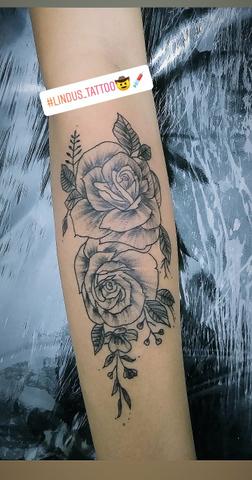 Zap * tattoos e aplicação de piecings tambem troco - Foto 3