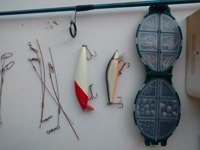 Kit de pesca novo