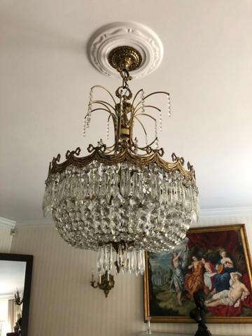 Lustre Cristal Antigo - Foto 4