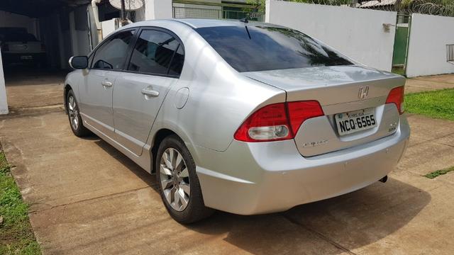 Civic LXL/Lxl SE 1.8 Aut Flex couro - Foto 4