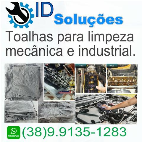 Pano para limpeza - Toalha Industrial - Trapo sem costura