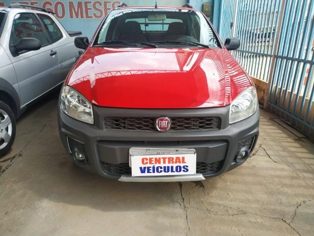 Fiat strada cd 3 portas 2014/2015 vemelha - Foto 3