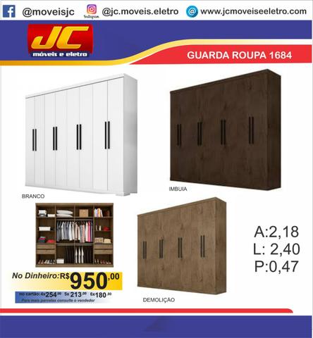 Roupeiro casal modelo 1684 lindo