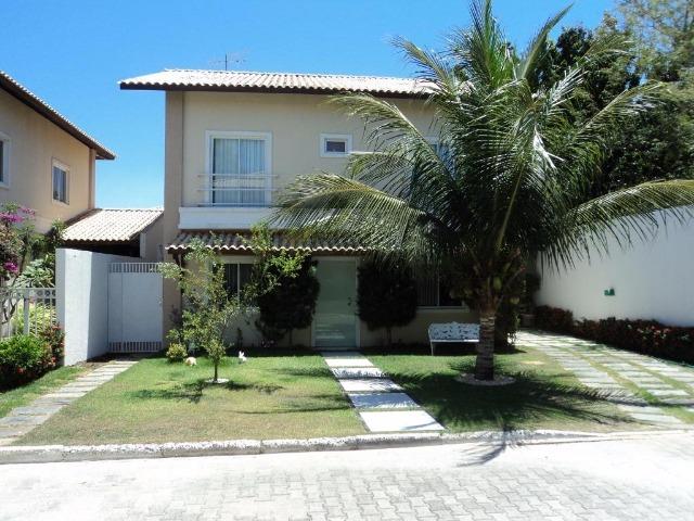 CA0597 - Casa duplex em condomínio com 3 suítes, 3 vagas e lazer no Eusébio