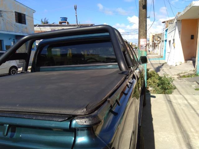 Pick-up, Toyota hilux, verde, bem conservada - Foto 7
