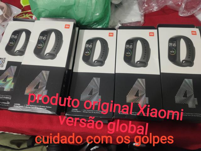 Mi band 4 versão global original nova lacrada. atacado - Foto 3