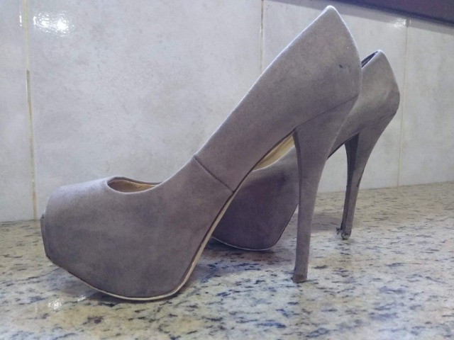 Sandália Salto Zara Basic - Foto 2