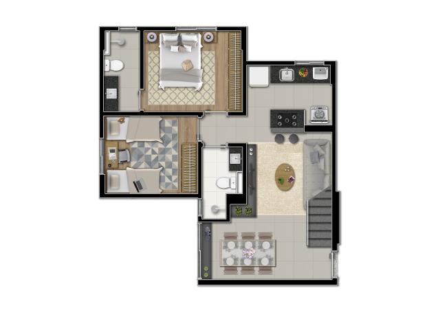 Apartamento à venda com 2 dormitórios em Buritis, Belo horizonte cod:5123 - Foto 11