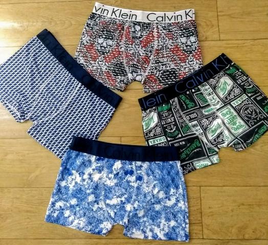 PROMOÇÃO de cuecas tamanhos disponíveis P,M,G,GG acima de 3 un. 12,00 reais cada