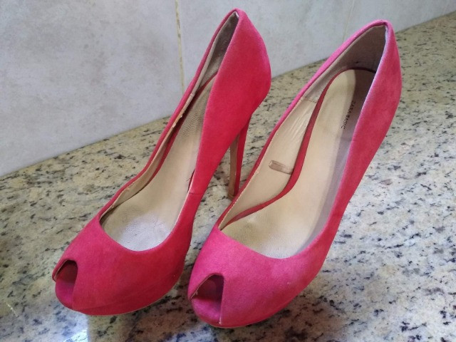 Sandália Salto Zara Basic - Foto 6