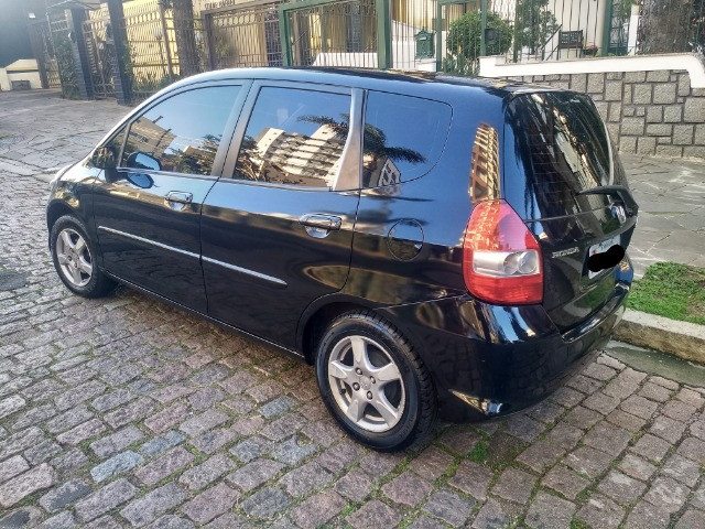 Honda Fit LX Flex preto, único dono, ótimo estado - Foto 9