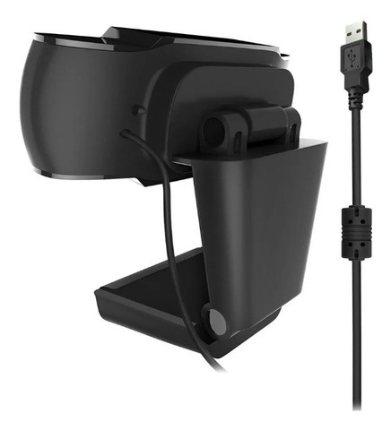Câmara Usb Webcam Computador Com Microfone - Foto 2