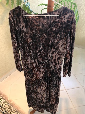 Vestido estampado tamanho gg - loja 18 