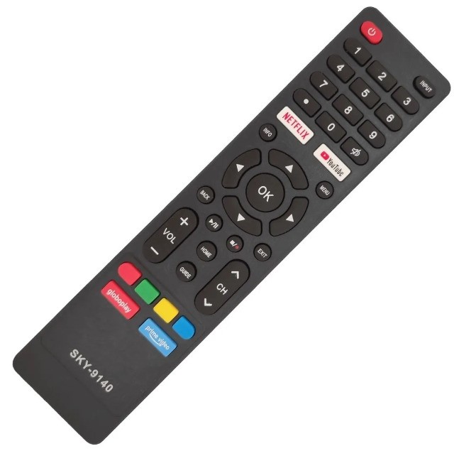 Controle Remoto Pra Tv Multilaser Tl020 Smart Tl024 42 E 43 - Foto 2
