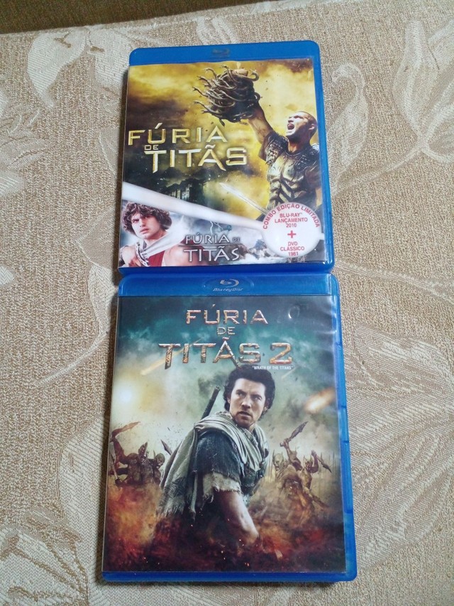 Blu-Ray 3D Fúria de Titãs