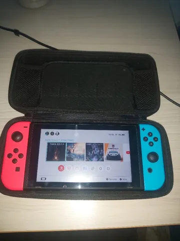 Console Nintendo Switch V2 + Jogo Hades Mídia Física