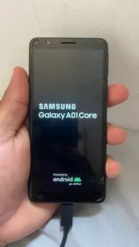 Smartphone Samsung Galaxy A01 Core 32GB Tela 5.3" Camera 8MP Preto - Foto 3