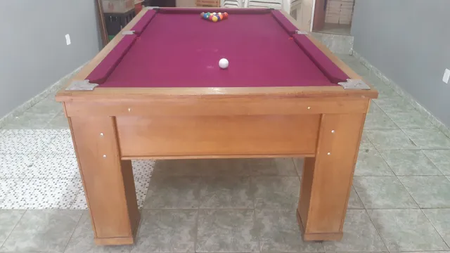 MESA DE SINUCA TRADICIONAL PARA BAR 2,20 X 1,30 M – SNOOKER BOENG