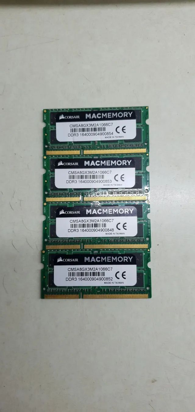 16Gb MEMÓRIA DDR3 CORSAIR para MAC