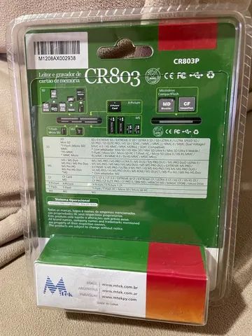 Leitor e gravador de cartão de memória  - Foto 2