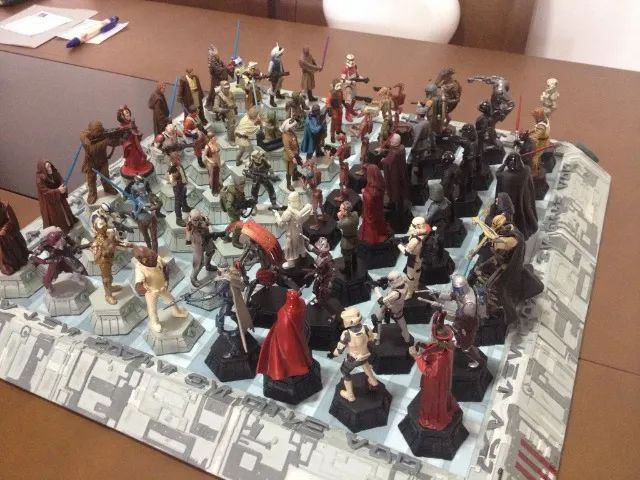 Tabuleiro de xadrez Star Wars - Edição de colecionador - Hobbies e coleções  - Paraíso, Caçador 1254835212