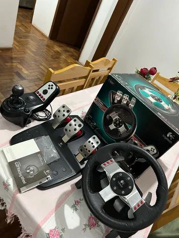 Volante Logitech G27 + Cockpit Extreme - Computadores e acessórios - Butiá  1257232802