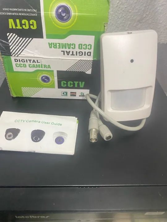 Câmera espiã analógica escondida em sensor  - Foto 5