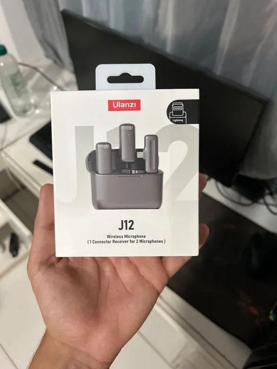 Microfone Sem Fio Ulanzi J12