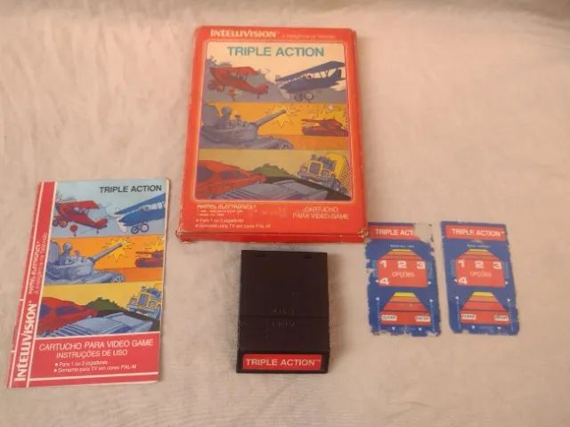Triple Action Original Para Intellivision 