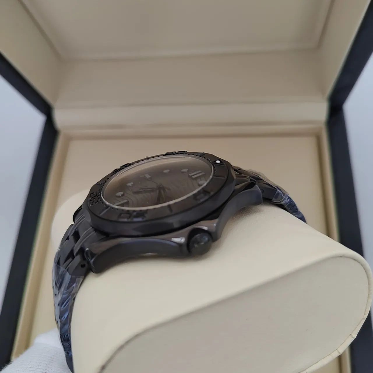 Relógio Omega Seamaster 300 Black - Foto 3