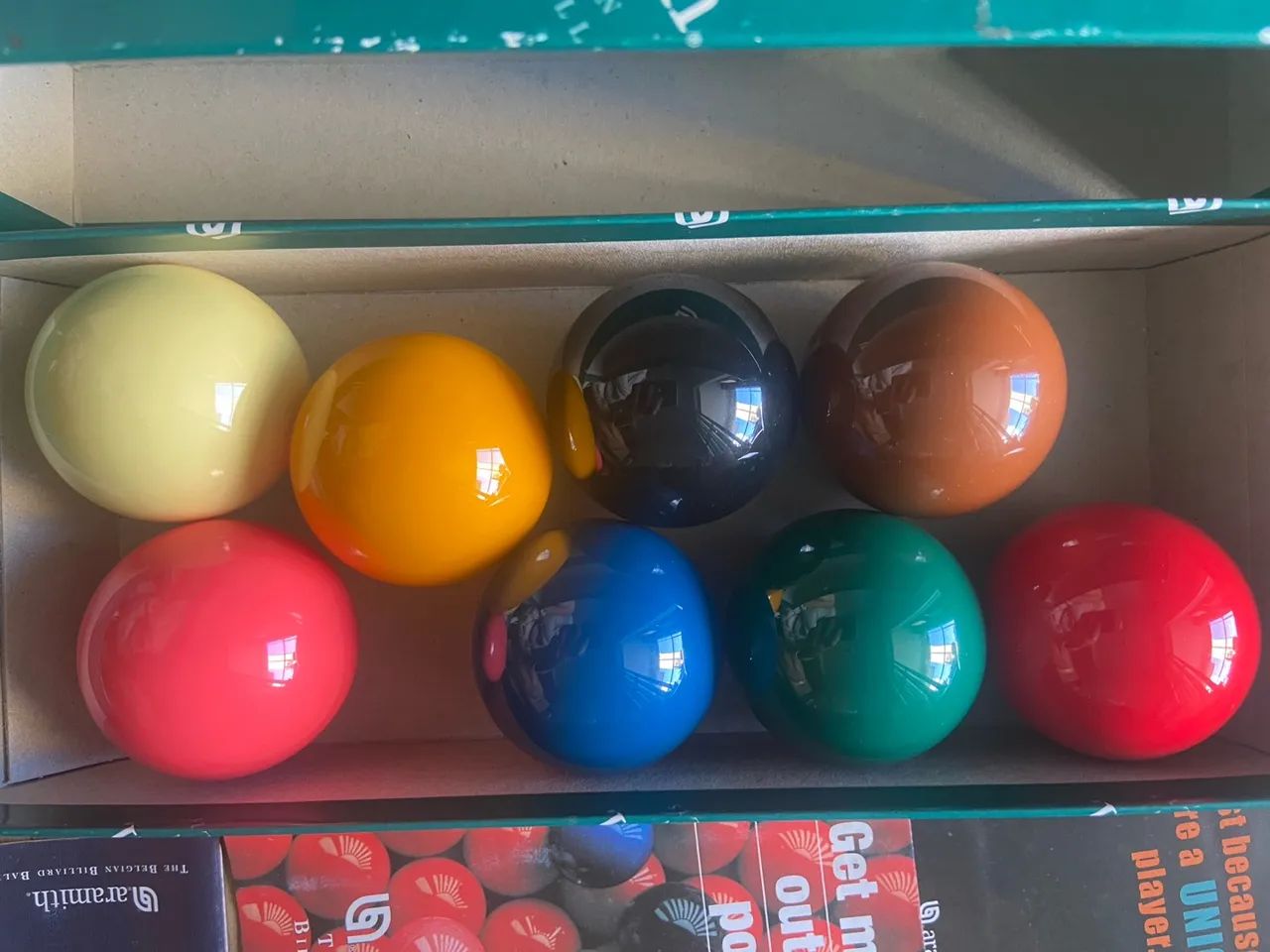 Jogo de 8 bolas belga - Aramith - Foto 3