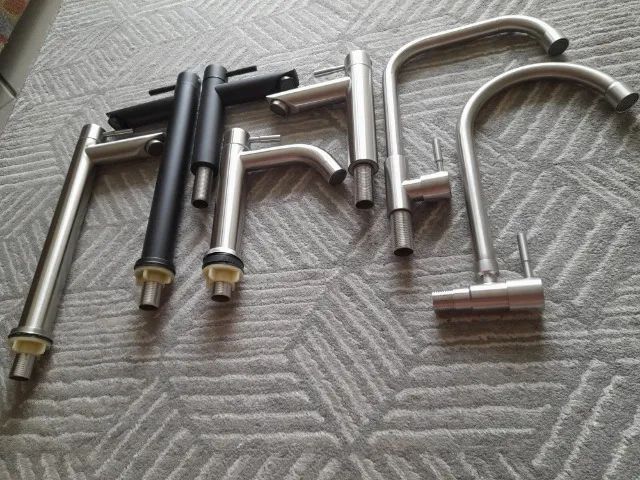 Torneiras Novas em Aço Inox para Cozinha e Banheiro. Preços a partir de R$65 - Foto 6