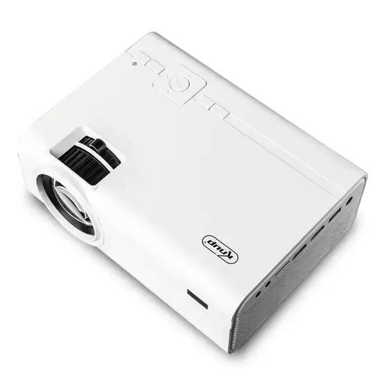 Projetor Knup PJ002 1800 Lumens 1080P Full HD HDMI, USB, AV, MicroSD com Controle - WZetta - Foto 2