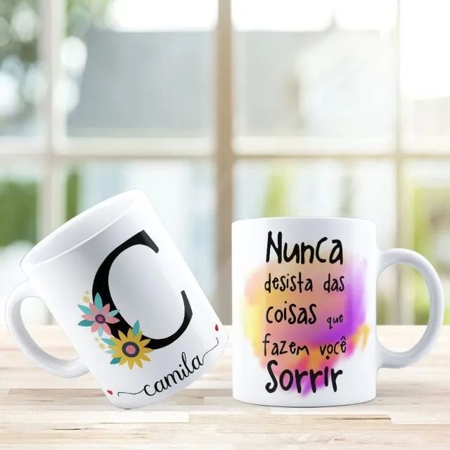 caneca iniciais  - Foto 2