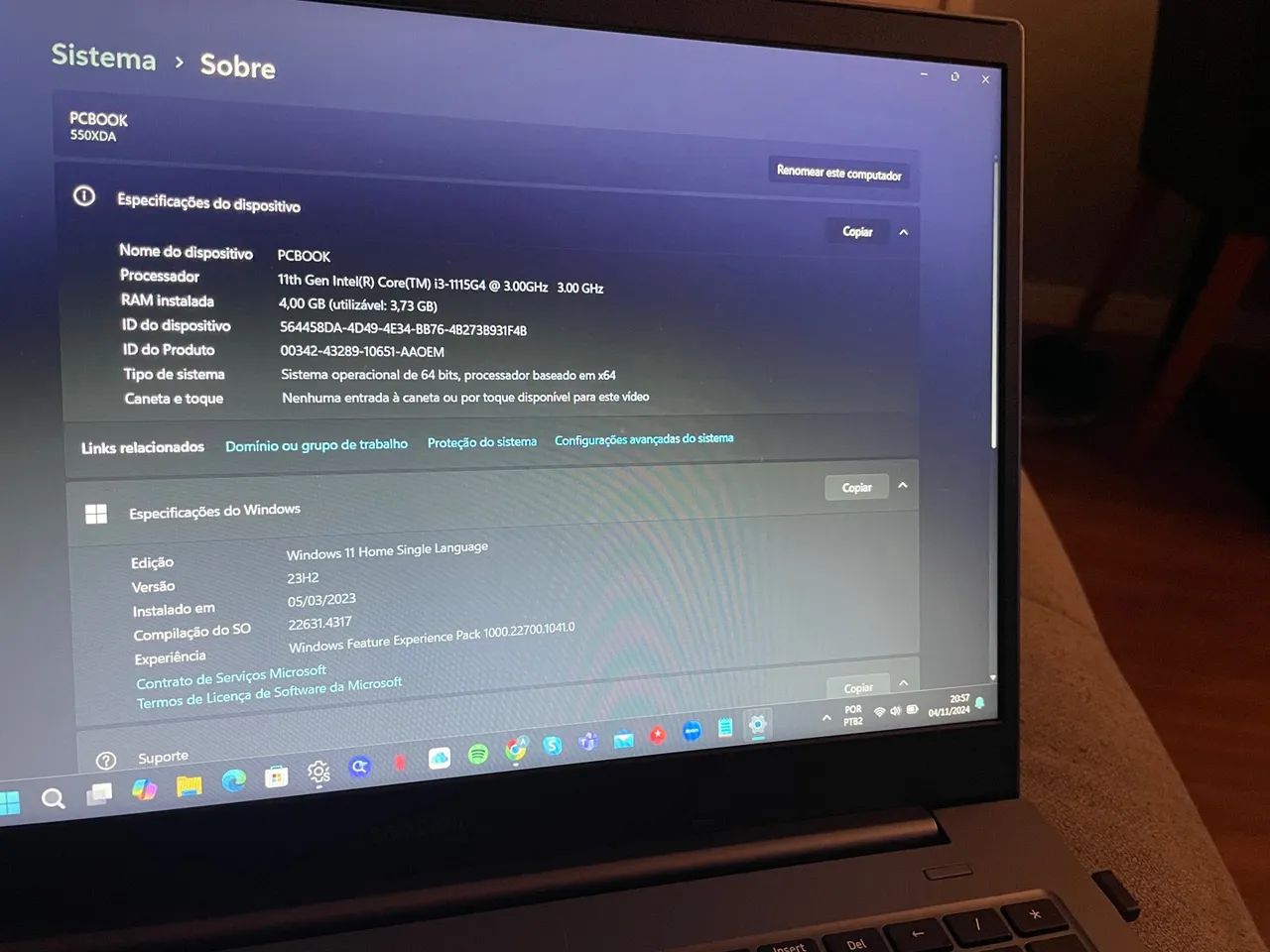 Notebook Samsung Core I3 - Foto 4