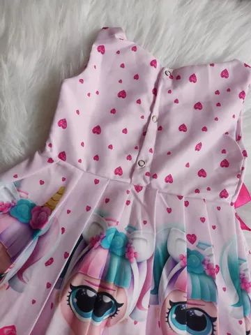 Vestido infantil temático Lol - Foto 4