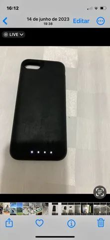Carregador capinha APPLE + carregador de indução - Foto 2