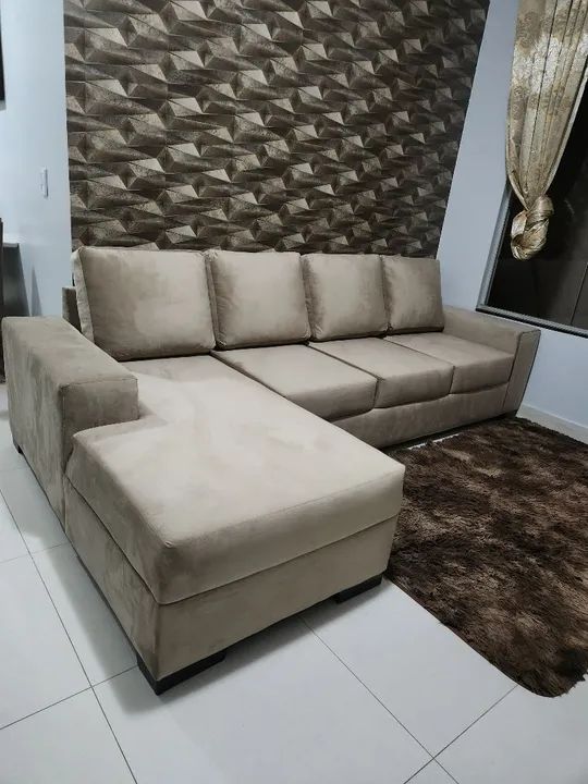 Fabricação e reforma de sofá, estofado, sob medida, retrátil e reclinável, canto - Foto 2
