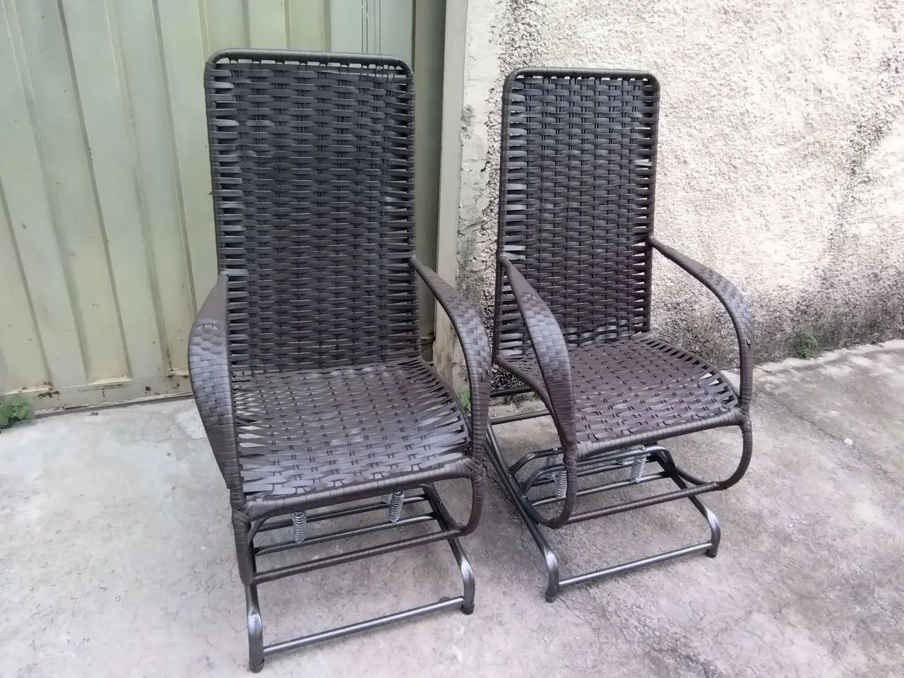 Cadeira de balanço 4 molas  - Foto 3