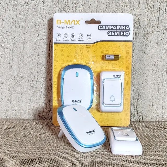 Campainha sem Fio B-Max