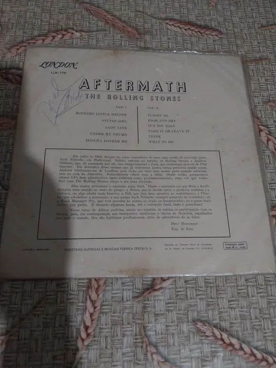 Disco de Vinil - Rolling stones -Aftermath mono capa sanduíche 100 reais  - Foto 2