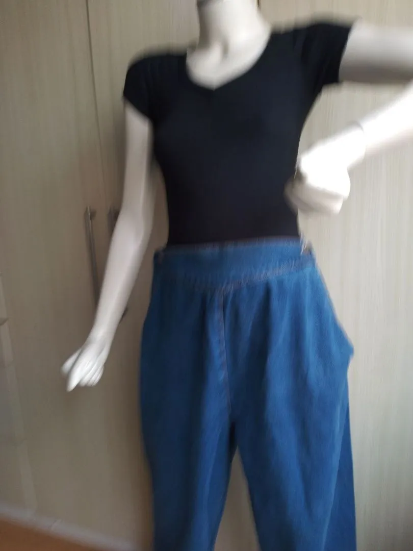 Calça gestante. - P M G GG