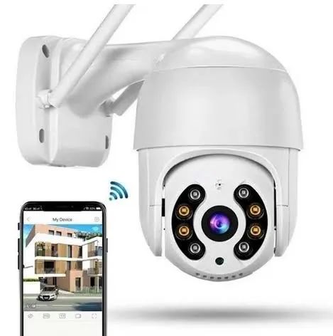 Câmera a Prova D'água 4mp wifi lente dupla Bivolt 110/220