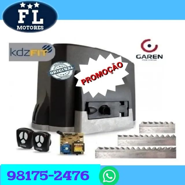 Motor para Portão Garen instalado e trava eletromagnética - Foto 2